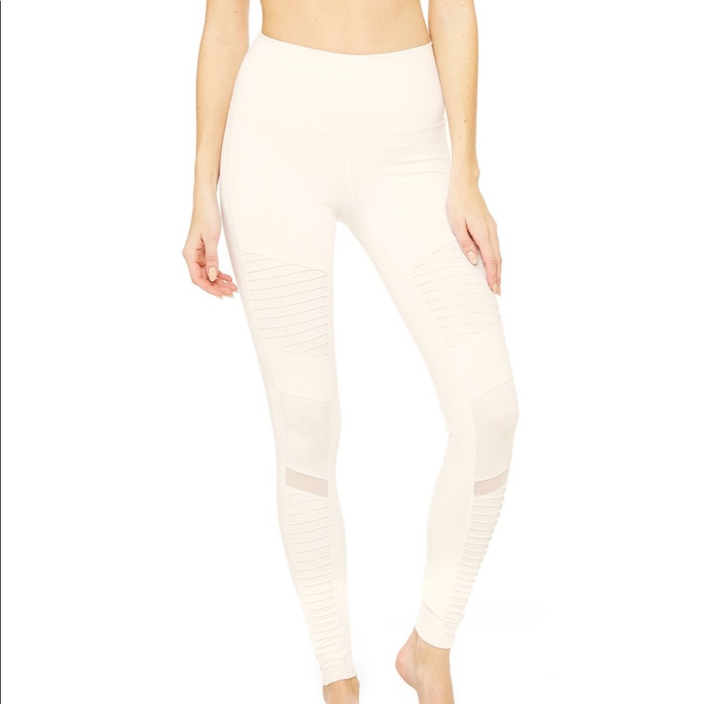 NWT high waisted Moto Leggings by AloYoga